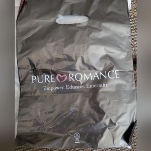 Pure Romance Charcoal Carry Bag